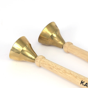 Orff <span class=keywords><strong>Instrument</strong></span> Melody Bell mengetuk instrumen musik dengan pegangan kayu alat bantu mengajar - Product Image 3