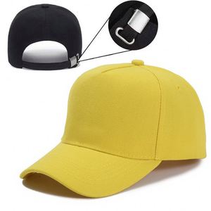 Gorra de Béisbol Personalizada para Hombre, Diseño de Moda de Alta Calidad en Estilo Europeo y Americano, Negra Lisa - Product Image 6