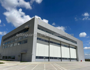 Hangar de Acero PEB para Aviones y Helicópteros, Estructura para Mantenimiento y Reparación de Aviación, Terminal con Grúa y Plataforma - Product Image 3