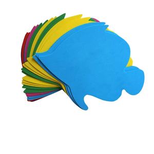 Arte de esponja de espuma hecho a mano, juguetes creativos de pasta, pegatinas de pared, arte de pared inspirado en la naturaleza para diseño de entorno de jardín de infantes - Product Image 1