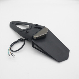 Motorcycle Fender Rear Tail Light, Off-road Vehicle <b>Modified</b> Rear Fender Tail Light, LED Brake and Running Light - Product Image 5