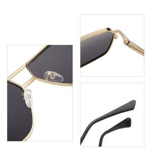 制造商新款超大太阳镜太阳镜方形古典春季太阳穴男士时尚太阳镜 - Product Image 3