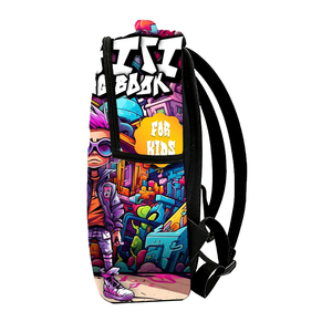 <span class=keywords><strong>Sac</strong></span> à dos Imperméable Imprimé pour Étudiants, <span class=keywords><strong>Sac</strong></span> à Dos d'Extérieur Design Cool Garçon Graffiti, Sacs d'École Fabricant - Product Image 4