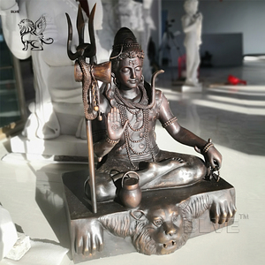 Estatuas <span class=keywords><strong>de</strong></span> Dioses Hindúes Religiosos Personalizadas, Estatua <span class=keywords><strong>de</strong></span> Bronce del <span class=keywords><strong>Dios</strong></span> Shiva, Escultura del <span class=keywords><strong>Dios</strong></span> Indio <span class=keywords><strong>de</strong></span> <span class=keywords><strong>la</strong></span> Destrucción - Product Image 2