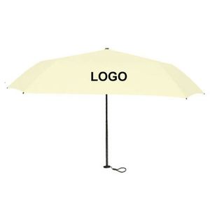 Paraguas Japonés Plegable Triple, Ultraligero, Transparente, Tipo Pluma, para Sol y Lluvia - Product Image 1