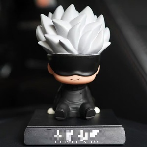 Figurines d'anime de 4 styles, Kugisaki <span class=keywords><strong>Nobara</strong></span>, Gojo Satoru, Itadori Yuji, figurines miniatures de dessin animé, jouet en PVC, buste de figurine en PVC, artisanat en PVC pour bureau et voiture - Product Image 3