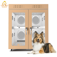 Séchoir automatique pour animaux de compagnie EUR PET, grand modèle, en plastique, pour chats et chiens de grande taille, style vaisseau spatial, séchoir pour toilettage des poils