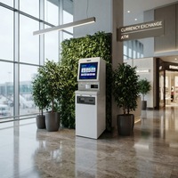 Kiosque d'échange de devises en libre-service avec reconnaissance de billets pour aéroport et hôtel - Machine d'échange de devises Jinrui FCM-501T