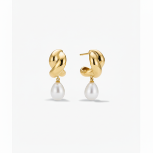 ต่างหูทรงหยดน้ำมุกบริออช - Product Image 1