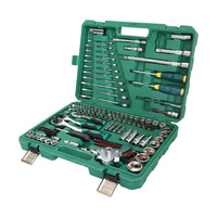 Kit de combinación de herramientas de reparación de automóviles, llave de tubo de 32 piezas, juego de herramientas mixtas, caja de herramientas de plástico manual