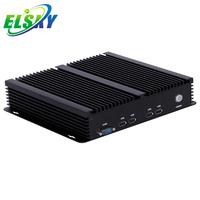ELSKY – mini pc industriel Portable IPC6000 linux X86 Ubuntu OS avec carte mère 8e gen Quad Core 1.8GHz i7-8550U/8650U