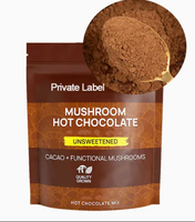 Reishi Cordyceps biologique Lions Mane Chaga Tigre des neiges Lait Fleur d'arbre gris 8 Mélange Poudre d'extrait de champignon à vendre