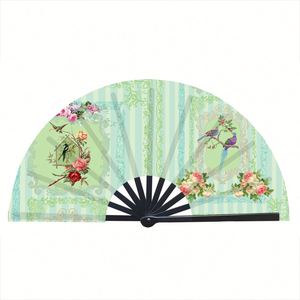 Abanico Plegable Personalizado con Logotipo Impreso, Abanico de Mano para Bailar, Abanico de 13 Pulgadas para Graduación - Product Image 3