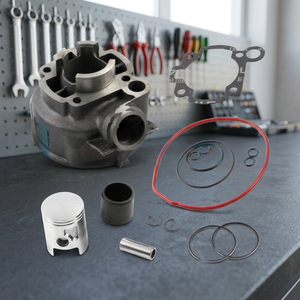 Kit de bloc-cylindre K Star avec jeu de joints (fonte/aluminium) pour moto AM6 40,3 mm - Product Image 3