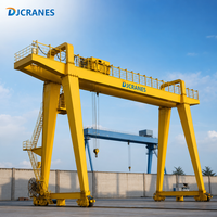 Grue portique à double poutre de 30 tonnes pour la manutention de matériaux en extérieur, équipement de levage pour cour d'usine et opérations industrielles
