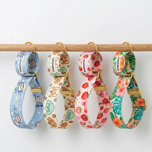 <span class=keywords><strong>Collar</strong></span> de Perro Personalizado con Hebilla Metálica Ajustable, Conjunto de Correa de Nylon para Entrenamiento, Collares para Perros y Mascotas - Product Image 1