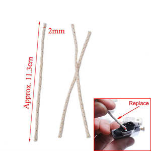 IRONDONKEY allume-<span class=keywords><strong>feu</strong></span> cuivre coton noyau matériel briquet à huile fil de mèche pour kérosène essence briquet accessoires de remplacement - Product Image 3