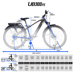UB300B FE | Ebike Trekking Equipaggiata - Product Image 5