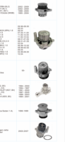 Pompe à eau 04E121600BE 04E121042 04E121600BD 04E121042H 04E121042L Pompe de refroidissement du moteur