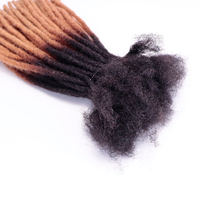 Extensions Jiffy Locs Douces Cheveux Humains, Dreadlocks Afro Crépues