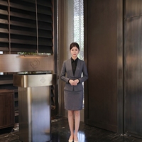 Ensemble de tailleur gris pour femme, ensemble de tailleur de bureau pour femme, ensemble de tailleur professionnel pour femme, ensemble de tailleur deux pièces pour femme