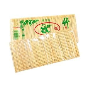 Venta al por mayor de artículos pequeños: palillos de bambú ecológicos de doble punta, envasados en bolsas OPP, procedentes de Dollar. - Product Image 4