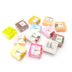 Jabón de sal marina orgánica Natural, jabón de arroz de cúrcuma hecho a mano para blanquear la piel, acné, Limpieza Profunda, cuidado facial - Product Image 2