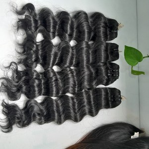 ผมต่อแบบลอนผมมนุษย์บริสุทธิ์แบบเวียดนามสำหรับ100% - Product Image 3
