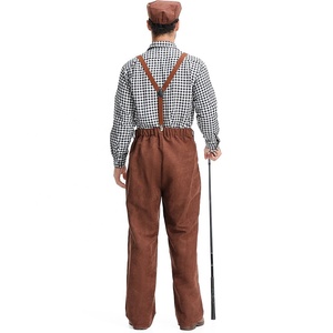 <span class=keywords><strong>Disfraz</strong></span> <span class=keywords><strong>de</strong></span> Halloween 2026 para <span class=keywords><strong>Hombre</strong></span> con Camisa <span class=keywords><strong>de</strong></span> <span class=keywords><strong>Gangster</strong></span>, Sombrero, Gafas y Barba - Product Image 3