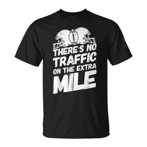 Football <b>Watch</b> Party T-Shirt Extra Mile Saying Promotional Apparel - Product Image 1