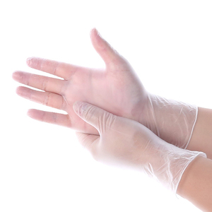 Sans Latex Jetables Sans <span class=keywords><strong>Poudre</strong></span> Gants En Vinyle Transparent, <span class=keywords><strong>Non</strong></span> Stérile, Nourriture Sûre Jetable Gants EN PVC - Product Image 2