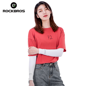 Tay áo thể thao ROCKBROS nam nữ mùa hè liền mạch, nhanh khô, chống nắng, dùng cho chạy bộ, đạp xe, phụ kiện thể thao - Product Image 4