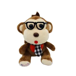 Плюшевая игрушка-брелок в виде обезьяны