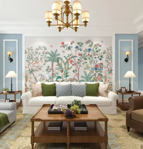 Moderno lujo naturaleza paisaje botánico Floral Animal pared arte murales papel tapiz 3D diseño <span class=keywords><strong>Interior</strong></span> Papier Peint <span class=keywords><strong>Mural</strong></span> <span class=keywords><strong>pintura</strong></span> - Product Image 4