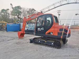 Excavadora Doosan DX75-9C usada con 1 año de garantía, en condiciones casi nuevas, verificada por CE y EPA, excavadora Doosan DX75-9C de segunda mano de 7 toneladas - Product Image 3