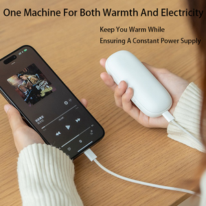 2024 Portable Rechargeable chauffe-mains de haute qualité nouveau et <span class=keywords><strong>réutilisable</strong></span> électrique hiver puissance Mobile cadeau parfait pour les <span class=keywords><strong>pieds</strong></span> mains - Product Image 6