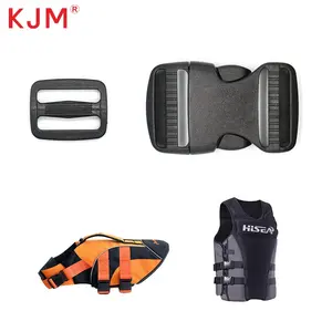 KJM – ceinture de gilet tactique, verrouillage rapide de la came, sac à dos d'escalade, Double réglable, en plastique, fermeture latérale, boucle, Clip