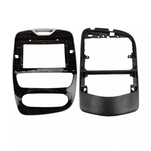 Cadre de lecteur vidéo multimédia de voiture Android Fascia autoradio 9 pouces pour lecteur DVD RENAULT <span class=keywords><strong>2017</strong></span> CLIO - Product Image 1