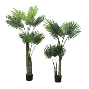 Kunstmatige Nep Boom Planten Plantas Artificiais Bananeira Palm Banyan Voor Decoratie Outdoor Kunstmatige Plantendieren