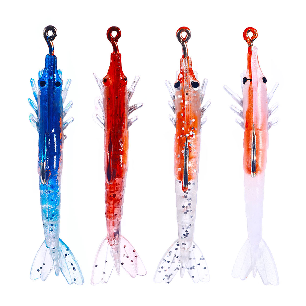 Shrimp Baits - Soft Simulation Prawn Lure for Trout Fishing Shrimp Baits - Soft Simulation Prawn Lure for Trout Fishing