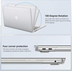 <span class=keywords><strong>เ</strong></span>คสฝาปิดแล็ปท็อปพลา<span class=keywords><strong>ส</strong></span>ติกใ<span class=keywords><strong>ส</strong></span><span class=keywords><strong>เ</strong></span>คลือบด้านสำหรับ MacBook Air Pro 13 13.6 14 14.2 15 15.3 16 16.2นิ้ว M1 M2 M3 M4 - Product Image 4