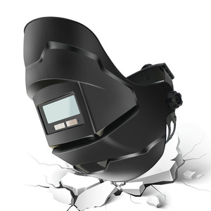 Casco de soldadura de oscurecimiento automático más vendido cómodo con LED para moler casco de PP accesorio de faro protector facial Popular - Product Image 5