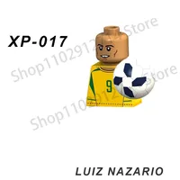 Figuras de Acción de Estrellas del Fútbol, Bloques de Construcción de Jugadores de Baloncesto, Ladrillos de Juego Deportivos, Juguetes Educativos