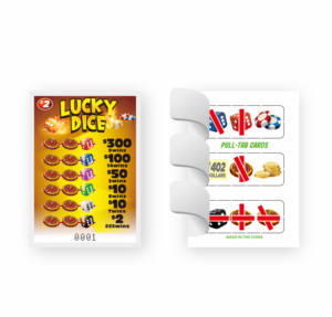 Tickets <span class=keywords><strong>de</strong></span> loterie à gratter personnalisés gagnants, cartes <span class=keywords><strong>de</strong></span> visite à bas <span class=keywords><strong>prix</strong></span> en papier cartonné et papier couché - Product Image 2