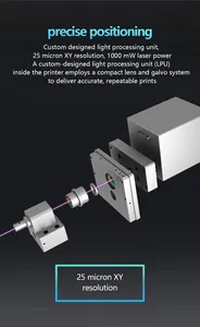 Impressora 3D UV de Resina Industrial ACME Impressora de Peças Grandes Estereolitografia Laser Spot Variável SLA