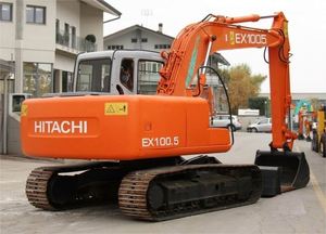 Excavadoras Hitachi ZX100 Japonesas de 10 Toneladas de Alta Calidad, Excavadora Hidráulica de Orugas Usada en Venta - Product Image 4