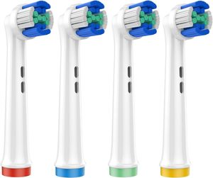 Cabezal de cepillo de dientes eléctrico <span class=keywords><strong>Oral</strong></span> Dental de repuesto, cabezales de cepillo <span class=keywords><strong>Oral</strong></span>, 1 Juego, 4 Uds., puntas, - Product Image 3