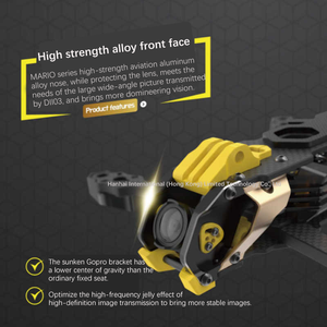 Kit de châssis de drone SpeedyBee Mario 5 PRO DC Lite/XH Version avancée Accessoires de drone Moule privé Édition O4 PRO - Product Image 3