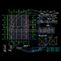 Plan de conception détaillée d'atelier d'usine en structure métallique personnalisée