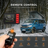 Chauffage de stationnement tout-en-un XMZ-RL10 sur roues avec boîte à outils, compatible diesel, 12V, 24V, 220V, application Bluetooth pour camping-car, camping et tente
